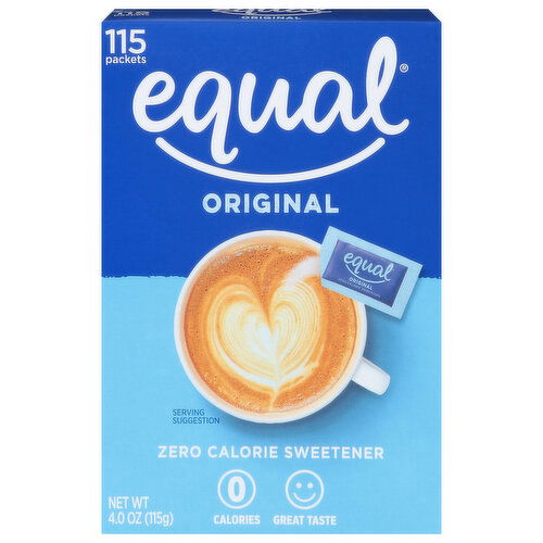 Equal Sweetener, Zero Calorie, Original