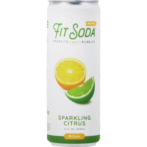 Fit Soda Soda, Sparkling Citrus