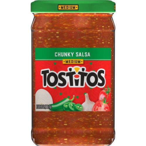 Tostitos Salsa, Chunky, Medium