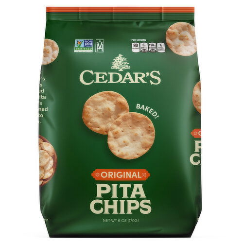 Cedar's Original Pita Chips - 6 Ounce
