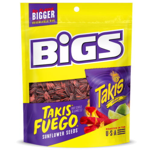 Bigs Keto Friendly Takis Fuego Sunflower Seeds