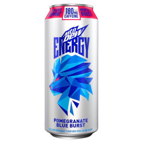 Mtn Dew Energy Drink, Pomegranate Blue Burst