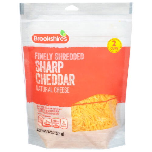 Brookshire's Finely Shredded Sharp Cheddar Cheese