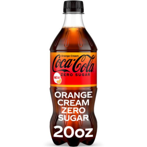 Coca-Cola Zero Sugar  Orange Cream Soda