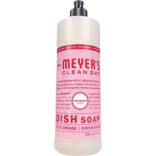 Mrs Meyers Dish Soap, Peppermint Scent