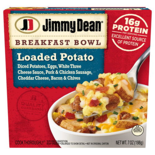 Jimmy Dean Breakfast Bowl, Loaded Potato