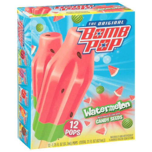 Bomb Pop Frozen Confection, Watermelon