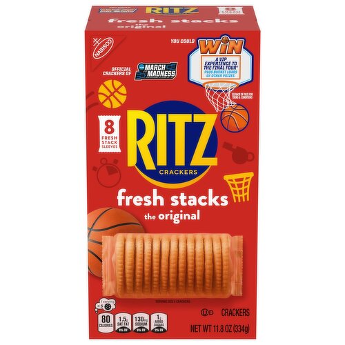 RITZ Fresh Stacks Original Crackers, (8 Stacks)