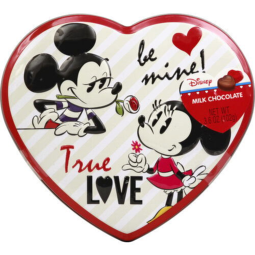 Frankford Candy Milk Chocolate, Mickey Mouse, Hearts