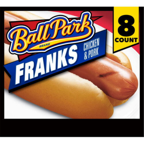 Ball Park Ball Park Classic Hot Dogs, 8 Count - 15 Ounce