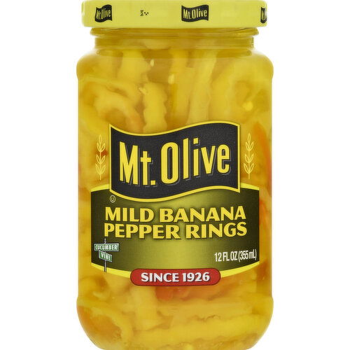 Mt Olive Banana Pepper Rings, Mild