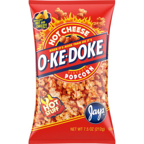 O-Ke-Doke Popcorn, Hot Cheese Flavored