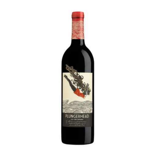 Plungerhead Old Vine Zinfandel California Red Wine, 750 ml    