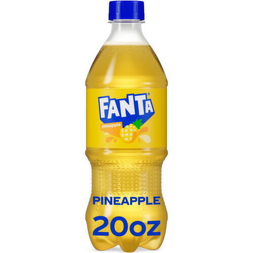 Fanta  Pineapple Soda Fruit Flavored Soft Drink