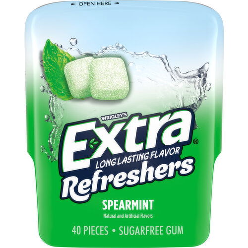 Extra Gum, Sugarfree, Spearmint