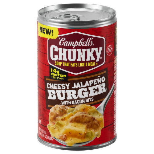 Campbell's Soup, Cheesy Jalapeno Burger