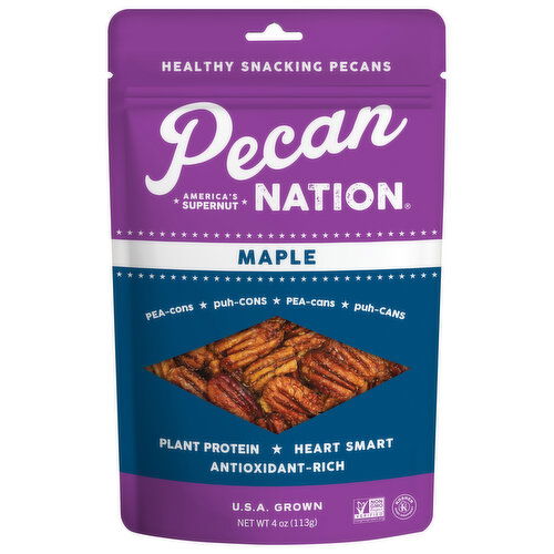 Pecan Nation Pecans, Maple