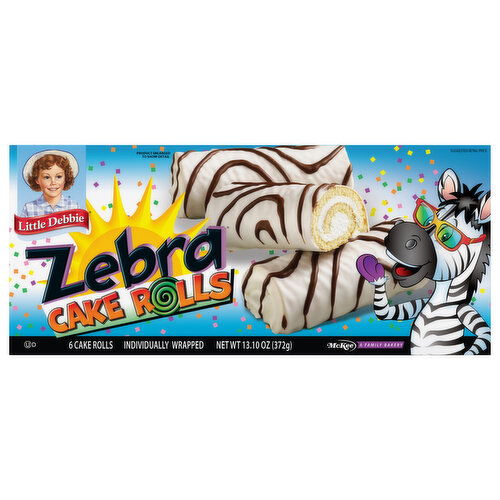 Little Debbie Cake Rolls, Zebra