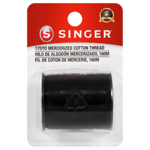 Singer Thread, Mercerized, Cotton