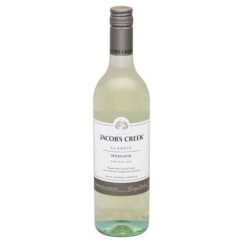 Jacob's Creek Moscato, Classic, South Eastern Australia, Vintage 2014