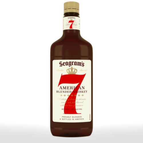 Seagram's Seagram's 7 Crown Blended American Whiskey, 750 ml    