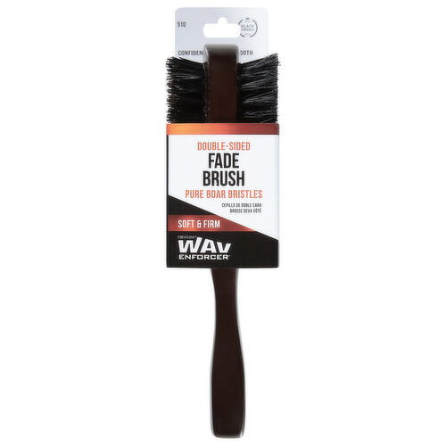 Firstline Brush, Fade, Double-Sided, Soft & Firm - 1 Each
