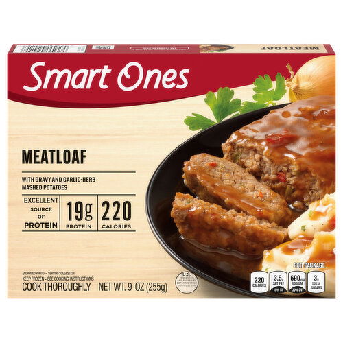 Smart Ones Tasty American Favorites Meatloaf Frozen Entree