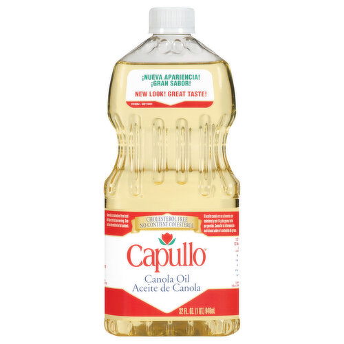 Capullo Canola Oil, Cholesterol Free