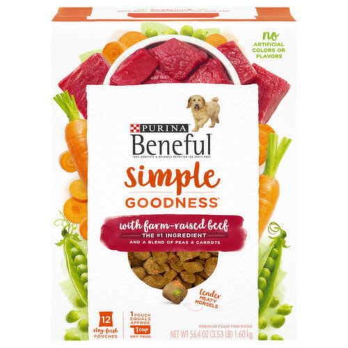 Beneful large breed fashion dog food