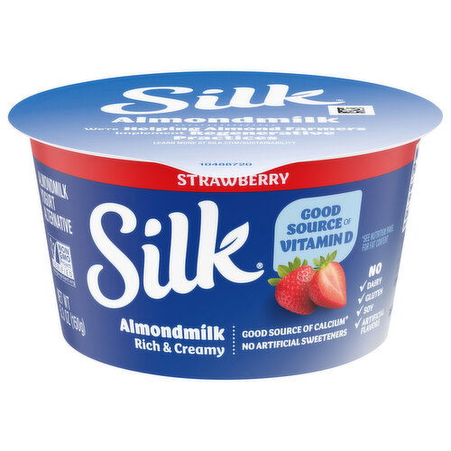 Silk Yogurt Alternative, Almondmilk, Strawberry