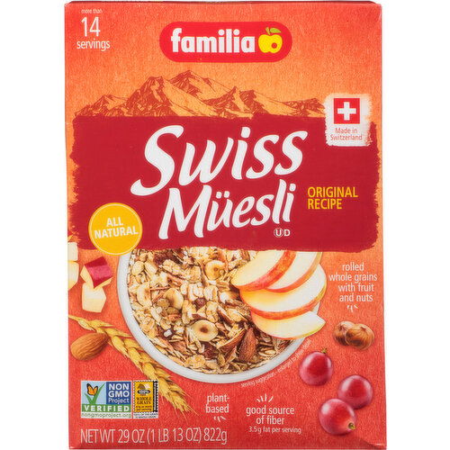 Familia Swiss Muesli, Original Recipe