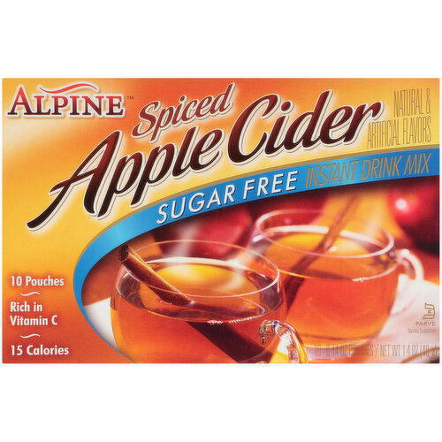 Alpine Sugar Free Spiced Apple Cider Instant Drink Mix