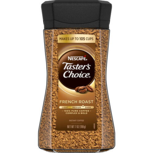 Nescafe Coffee, Instant, French Roast