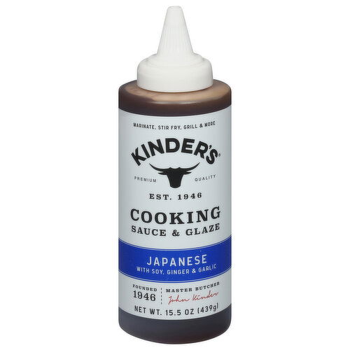 Kinder's Sauce & Glaze, Cooking, Japanese