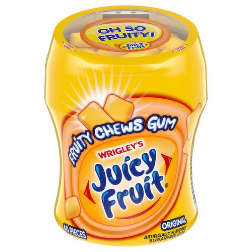 Juicy Fruit Gum, Sugar Free, Original