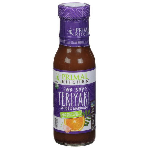 Primal Kitchen Sauce & Marinade, Teriyaki, No Soy