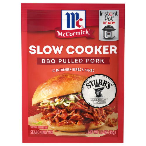 McCormick Slow Cooker, Barbecue Pulled Pork Seasoning Mix