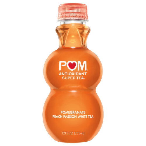 Pom Pomegranate Peach Passion White Tea - 12 Fluid Ounce