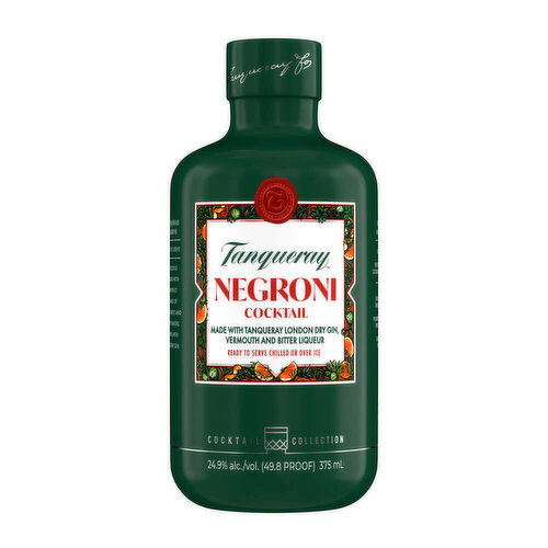 Tanqueray Negroni Collection Citrus Cocktail, 375 ml - 375 Milliliter
