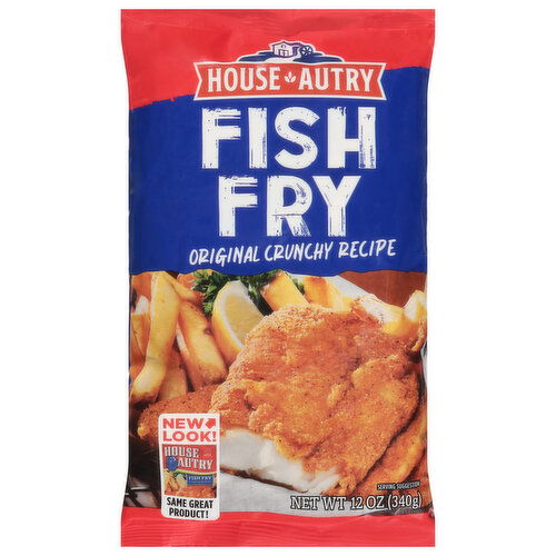 House-Autry Fish Fry, Original Crunchy Recipe