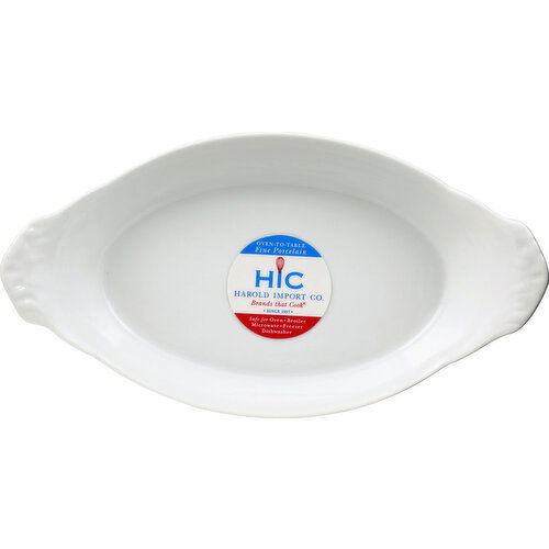 Harold Import Plate, Boat Shaped