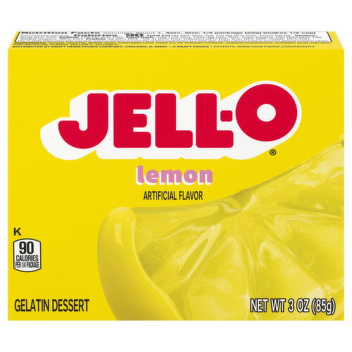 Jell-O Gelatin Dessert, Lemon