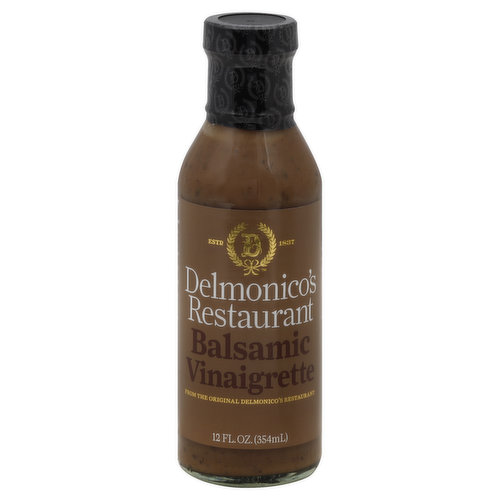 Delmonicos Restaurant Vinaigrette, Balsamic