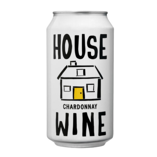 House Wine Chardonnay White Wine Can, 355 ml    