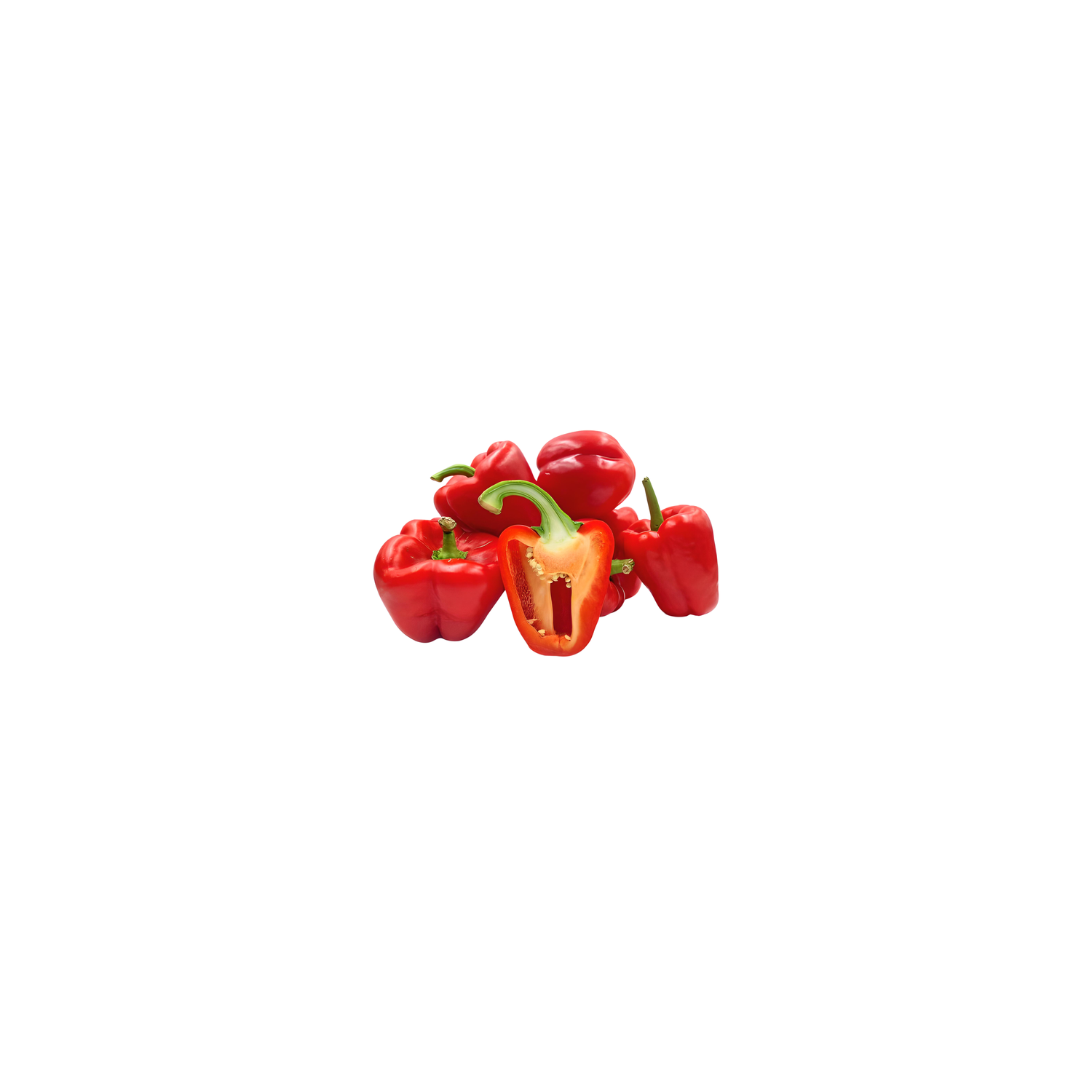 Organic Red Bell Peppers - 1 Each