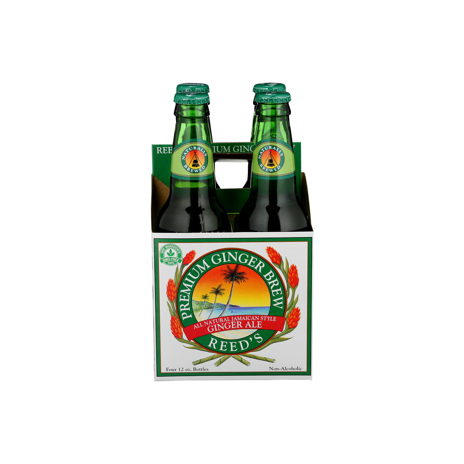 REED's Ginger Beer - 12 Fluid Ounce - 4 Count