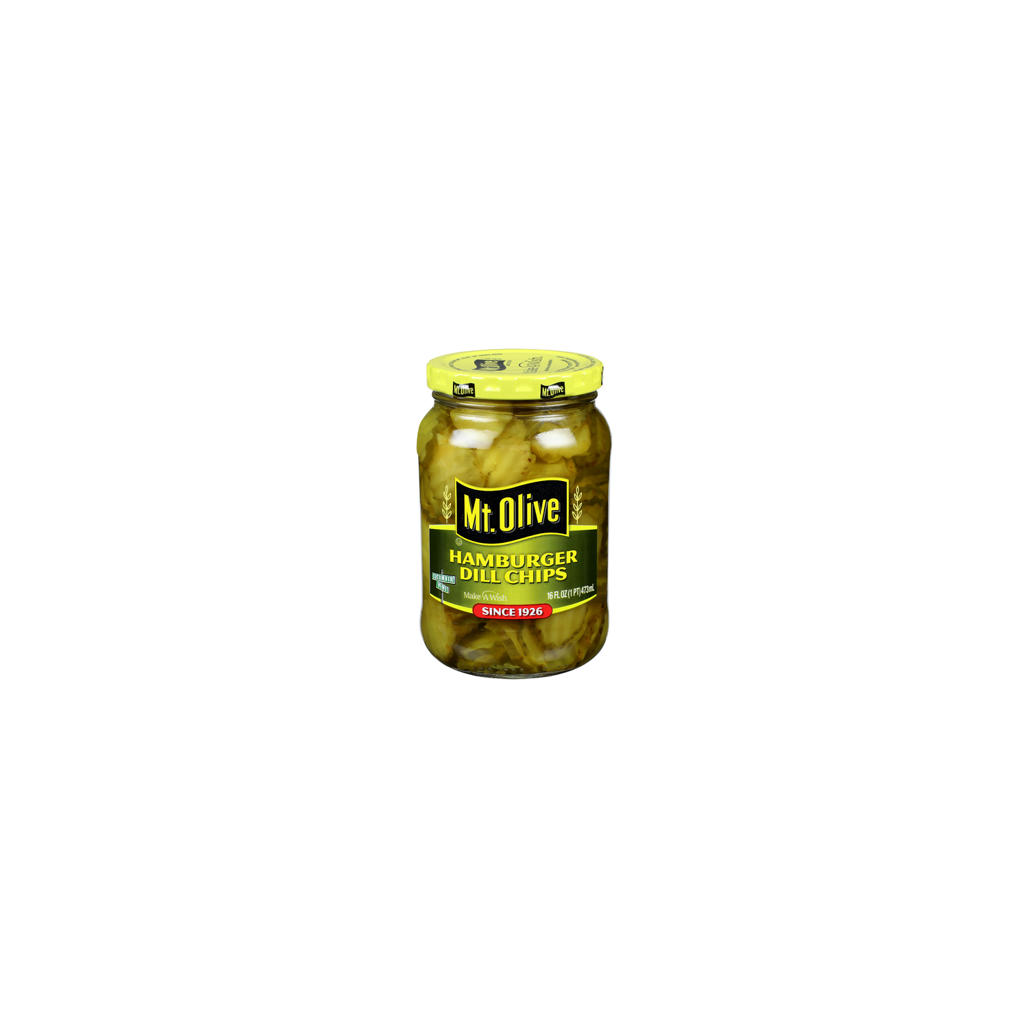 MT. Olive Hamburger Dill Chips - 16 Fluid Ounce Image 1 of 4