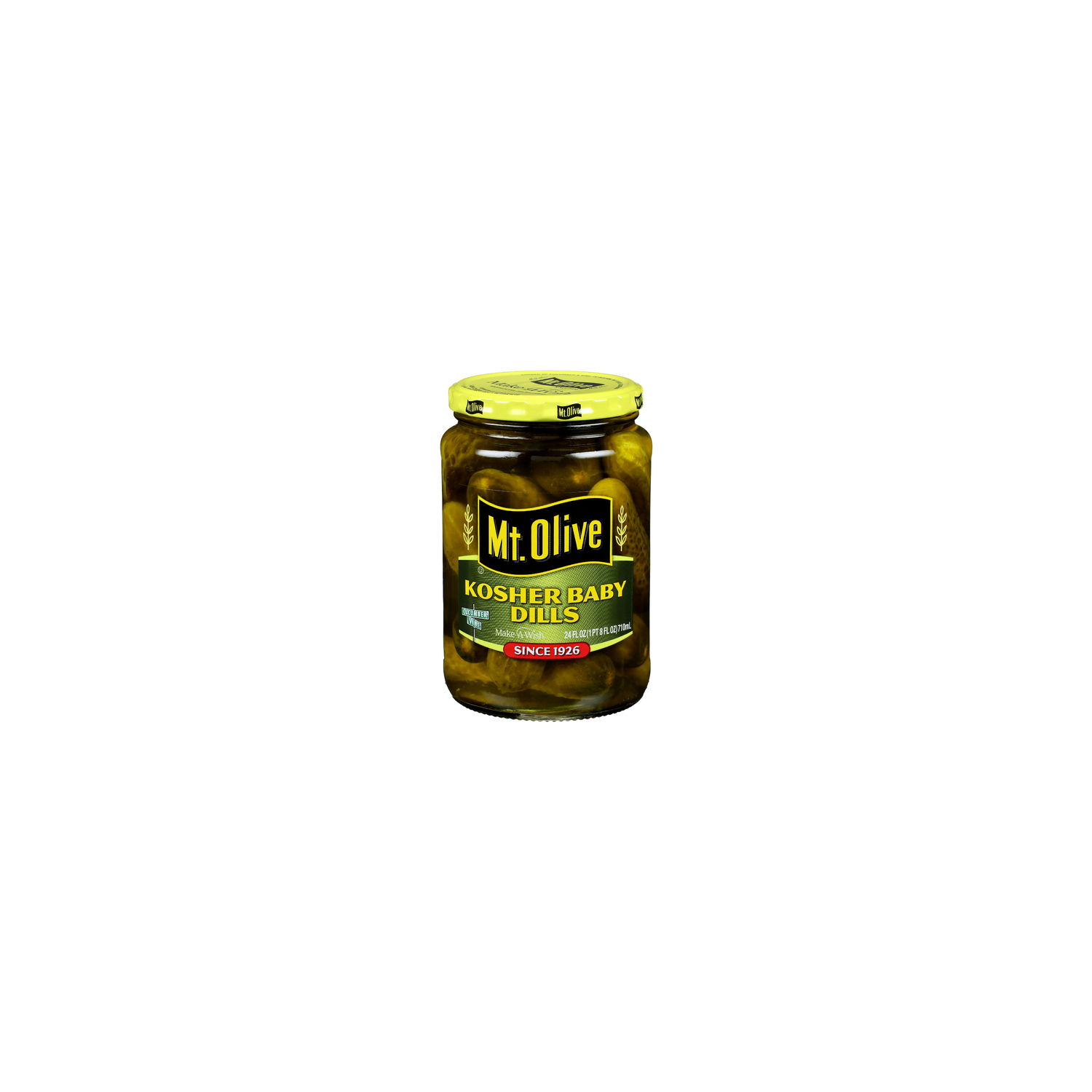 MT. Olive Kosher Baby Dills - 24 Fluid Ounce Image 1 of 4