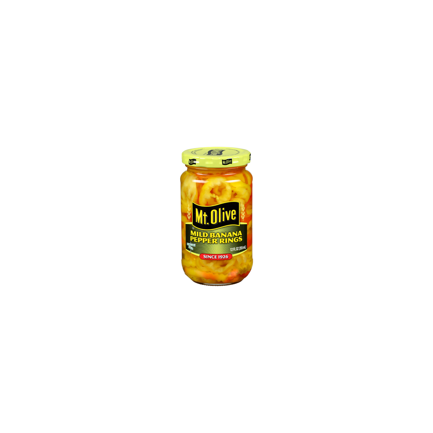 MT. Olive Mild Banana Pepper Rings - 12 Fluid Ounce Image 1 of 4
