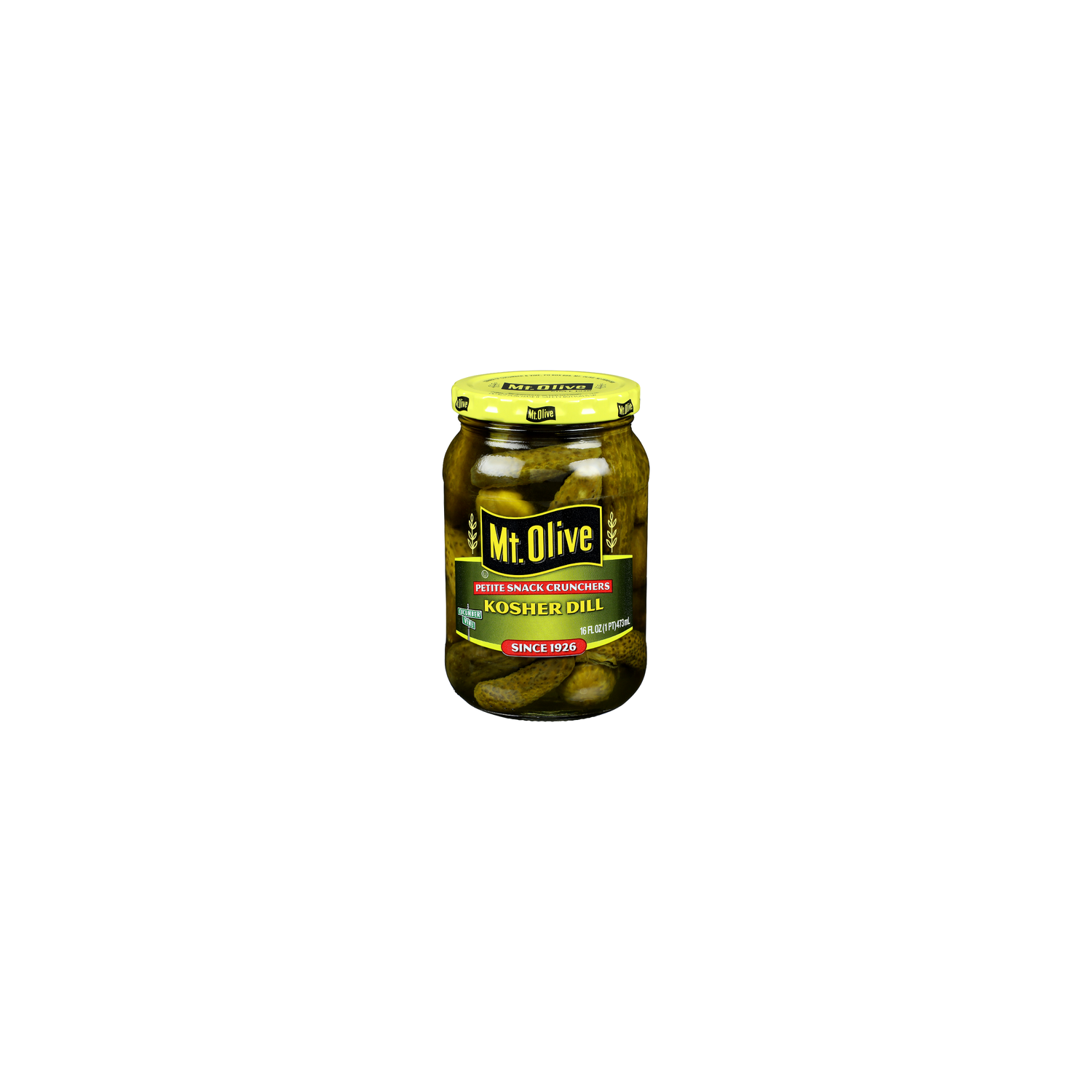 MT. Olive Petite Snack Crunchers Kosher Dill - 16 Fluid Ounce Image 1 of 4